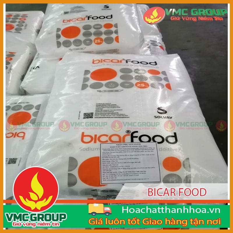 Công dụng của Bicarfood trong sản xuất
