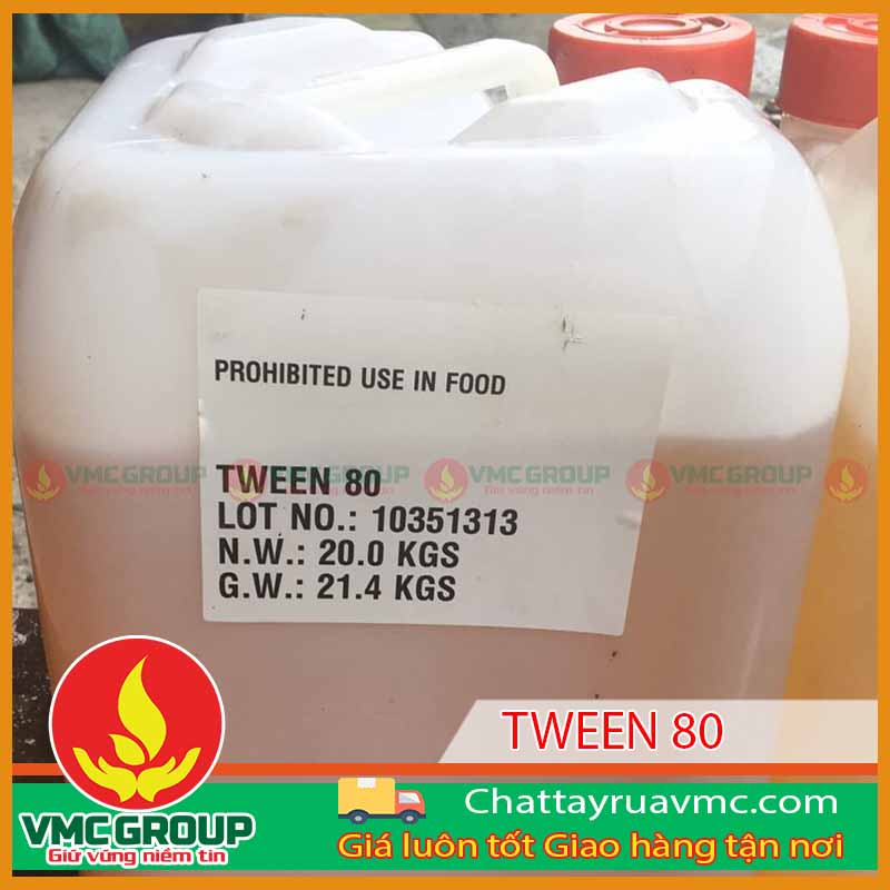 Tween 80 ứng dụng nhiều trong sản xuất mỹ phẩm