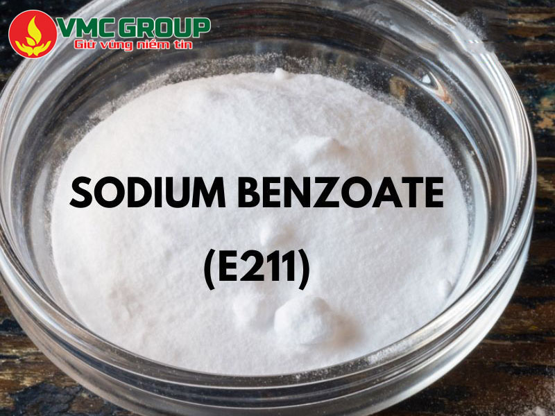 Sodium Benzoate có dạng bột màu trắng